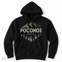 Pocono Mountains Souvenir Poconos Pennsylvania Hoodie thumb 0