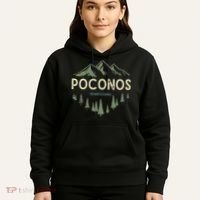 Pocono Mountains Souvenir Poconos Pennsylvania Hoodie thumb 5