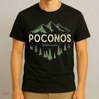 Pocono Mountains Souvenir Poconos Pennsylvania T-Shirt thumb 3