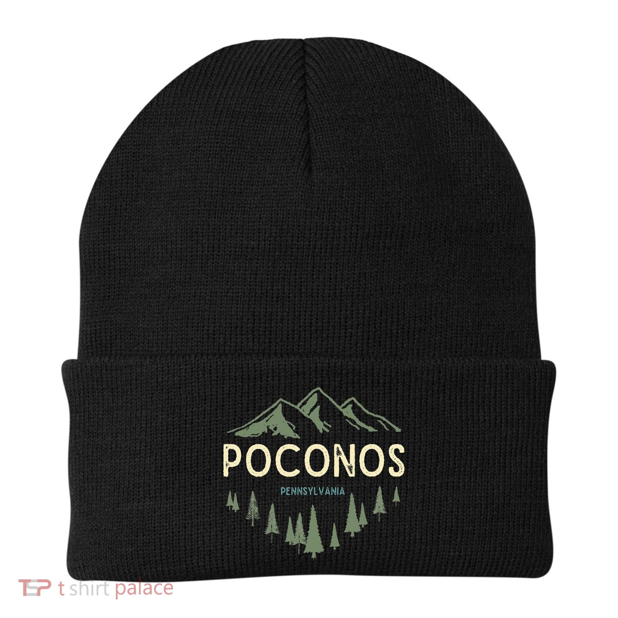Pocono Mountains Souvenir Poconos Pennsylvania Beanie