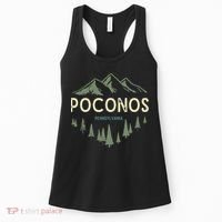 Pocono Mountains Souvenir Poconos Pennsylvania Women's Tank Top thumb 0