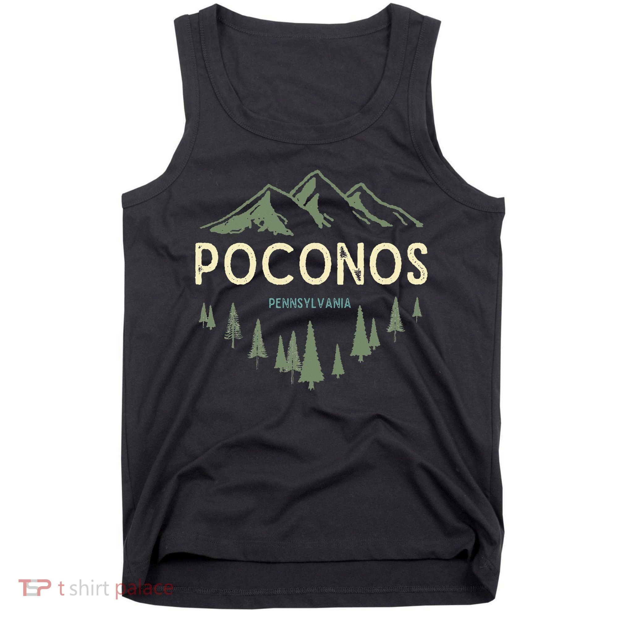 Pocono Mountains Souvenir Poconos Pennsylvania Tank Top
