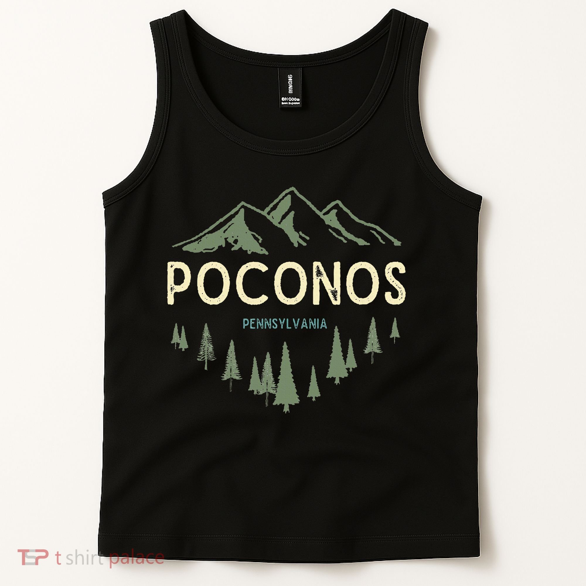 Pocono Mountains Souvenir Poconos Pennsylvania Tank Top