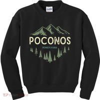 Pocono Mountains Souvenir Poconos Pennsylvania Kids Sweatshirt thumb 0