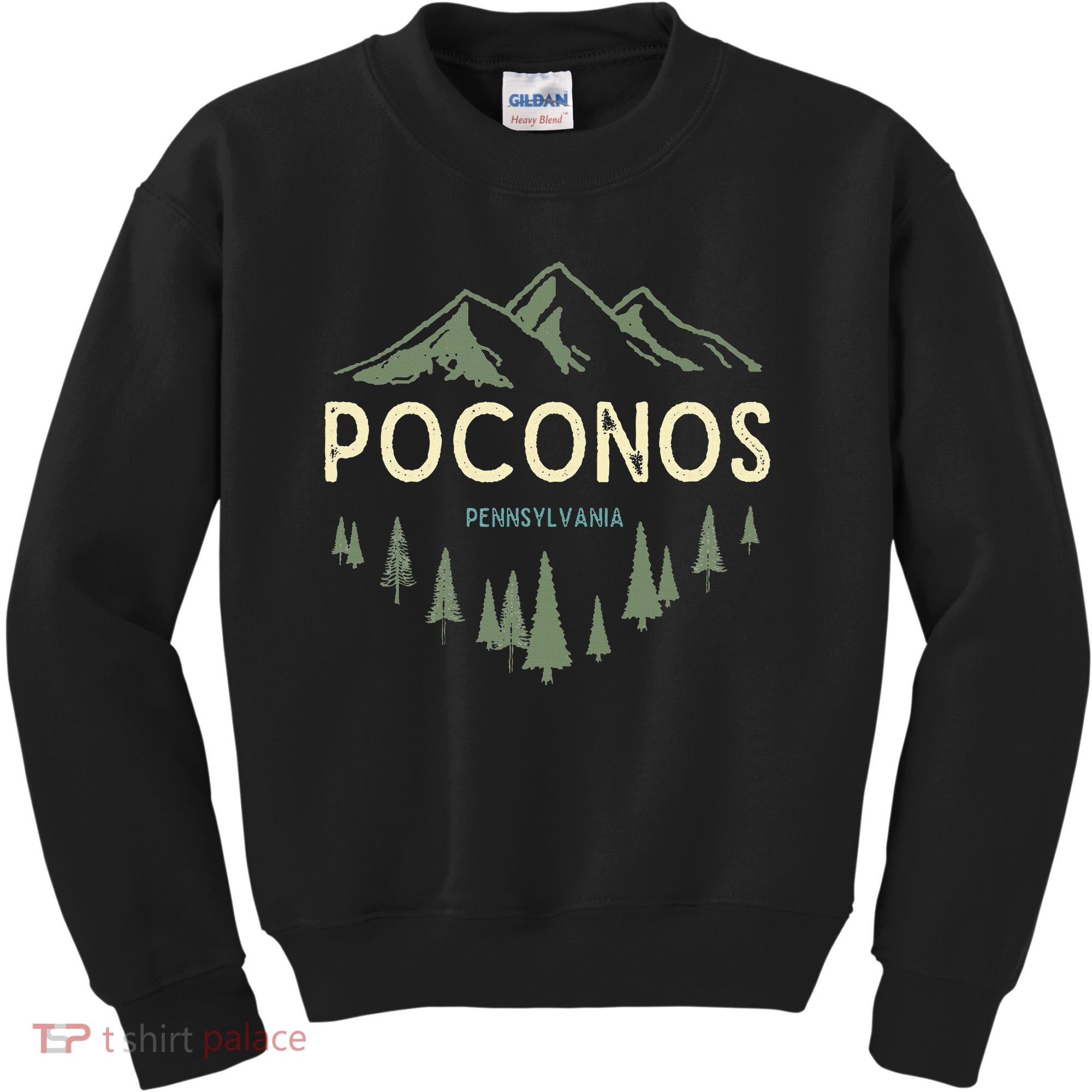 Pocono Mountains Souvenir Poconos Pennsylvania Kids Sweatshirt