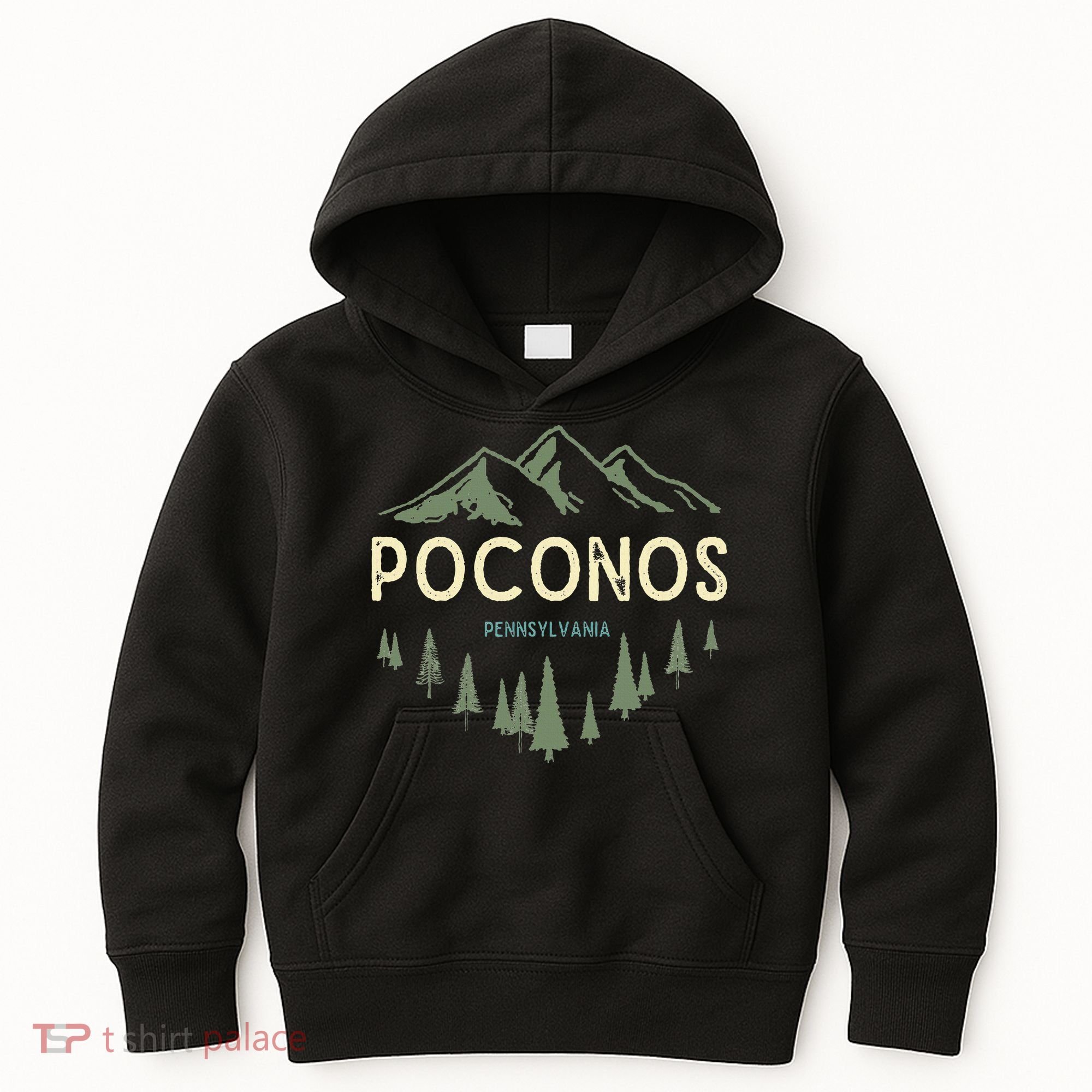 Pocono Mountains Souvenir Poconos Pennsylvania Kids Hoodie