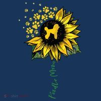 Poodle Mom Sunflower Poodle Lover Gifts Dog Mom Mama Sweatshirt thumb 3