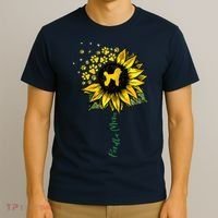 Poodle Mom Sunflower Poodle Lover Gifts Dog Mom Mama T-Shirt thumb 3