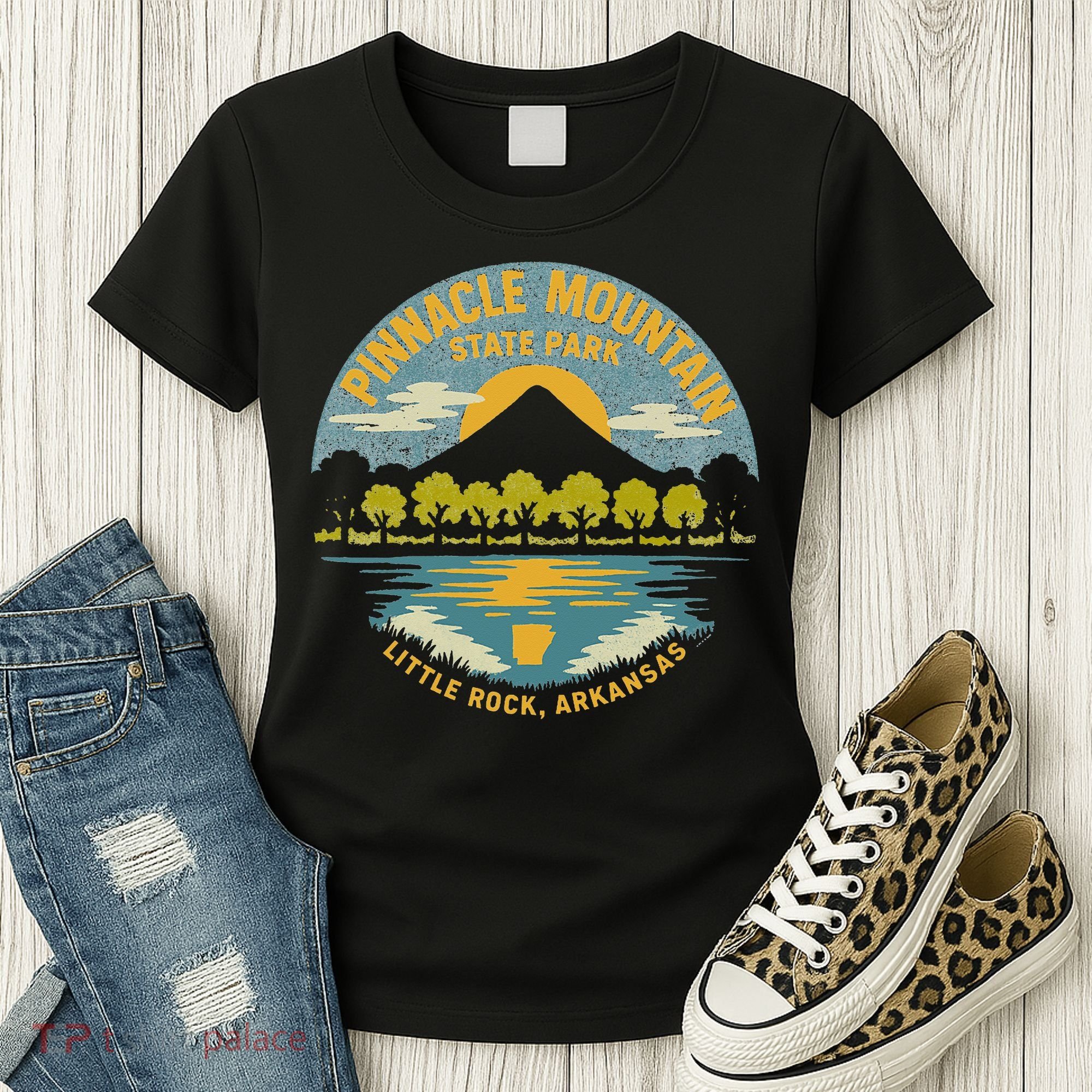 Pinnacle Mountain State Park Little Rock Arkansas Women's T-Shirt
