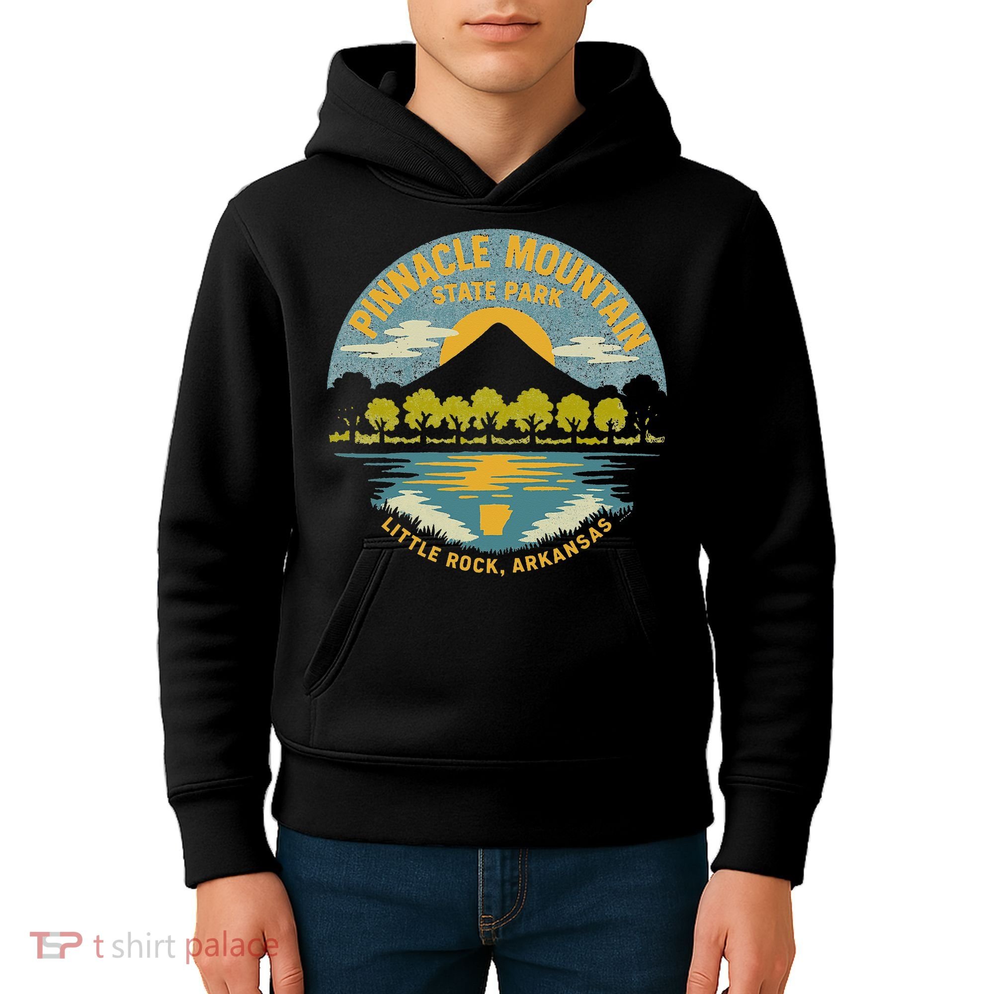 Pinnacle Mountain State Park Little Rock Arkansas Kids Hoodie