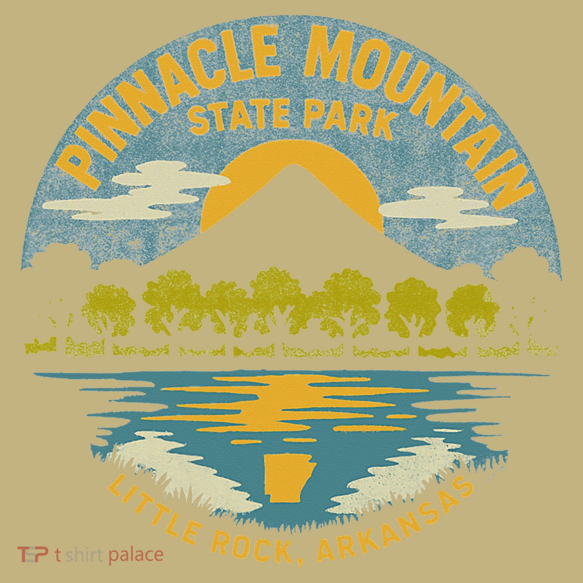 Pinnacle Mountain State Park Little Rock Arkansas Button