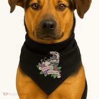 Possum Mentally Sick Physically Thick USA-Made Doggie Bandana thumb 1