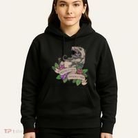 Possum Mentally Sick Physically Thick Hoodie thumb 5