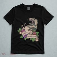 Possum Mentally Sick Physically Thick T-Shirt thumb 5