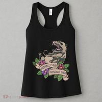 Possum Mentally Sick Physically Thick Women's Tank Top thumb 3