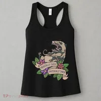 Possum Mentally Sick Physically Thick Women's Tank Top thumb 3
