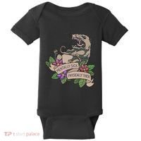 Possum Mentally Sick Physically Thick Baby Bodysuit thumb 0