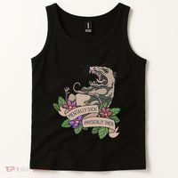 Possum Mentally Sick Physically Thick Tank Top thumb 2