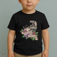 Possum Mentally Sick Physically Thick Toddler T-Shirt thumb 2