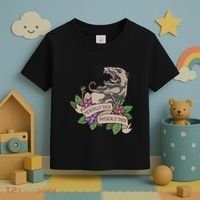 Possum Mentally Sick Physically Thick Toddler T-Shirt thumb 3