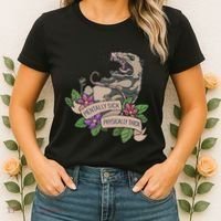Possum Mentally Sick Physically Thick Women's T-Shirt thumb 2