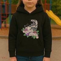Possum Mentally Sick Physically Thick Kids Hoodie thumb 3