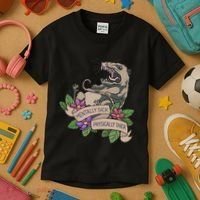 Possum Mentally Sick Physically Thick Kids T-Shirt thumb 3
