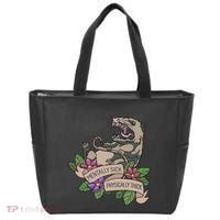 Possum Mentally Sick Physically Thick Tote Bag thumb 0