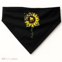 Pointer Mom Sunflower German Shorthaired Pointer Gifts Dog USA-Made Doggie Bandana thumb 0