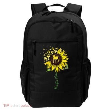 Pointer Mom Sunflower German Shorthaired Pointer Gifts Dog Backpack