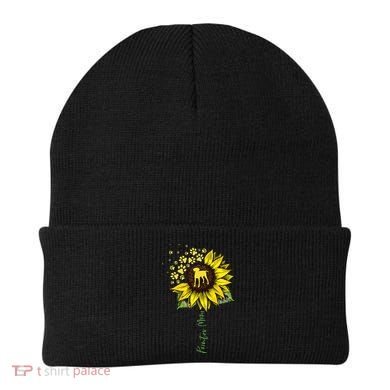 Pointer Mom Sunflower German Shorthaired Pointer Gifts Dog Beanie