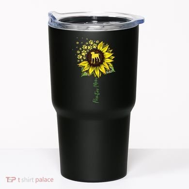 Pointer Mom Sunflower German Shorthaired Pointer Gifts Dog Tumbler