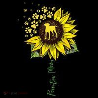 Pointer Mom Sunflower German Shorthaired Pointer Gifts Dog Baby Bodysuit thumb 2