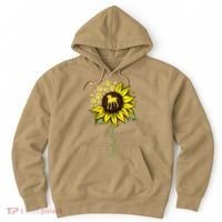 Pointer Mom Sunflower German Shorthaired Pointer Gifts Dog Hoodie thumb 0