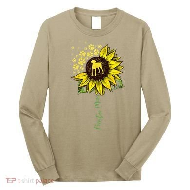 Pointer Mom Sunflower German Shorthaired Pointer Gifts Dog Long Sleeve Shirt