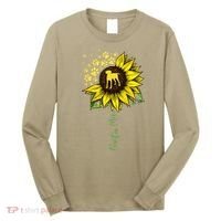 Pointer Mom Sunflower German Shorthaired Pointer Gifts Dog Long Sleeve Shirt thumb 0
