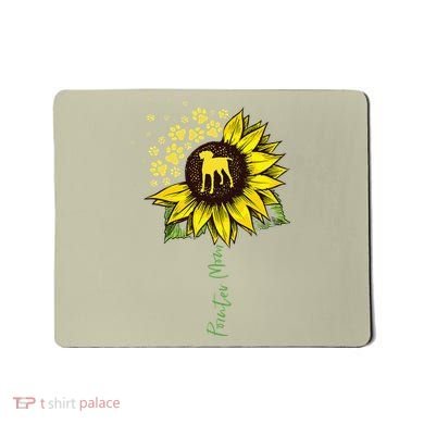 Pointer Mom Sunflower German Shorthaired Pointer Gifts Dog Mousepad