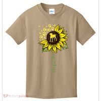 Pointer Mom Sunflower German Shorthaired Pointer Gifts Dog Kids T-Shirt thumb 0