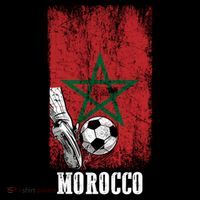 Patriotic Moroccan Soccer Player Morocco Flag Soccer Ball Gift Coffee Mug thumb 5