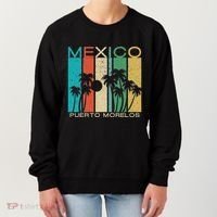 Puerto Morelos Souvenir Mexico Summer Gift Women's Sweatshirt thumb 0