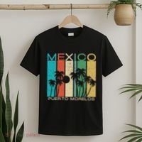 Puerto Morelos Souvenir Mexico Summer Gift T-Shirt thumb 2