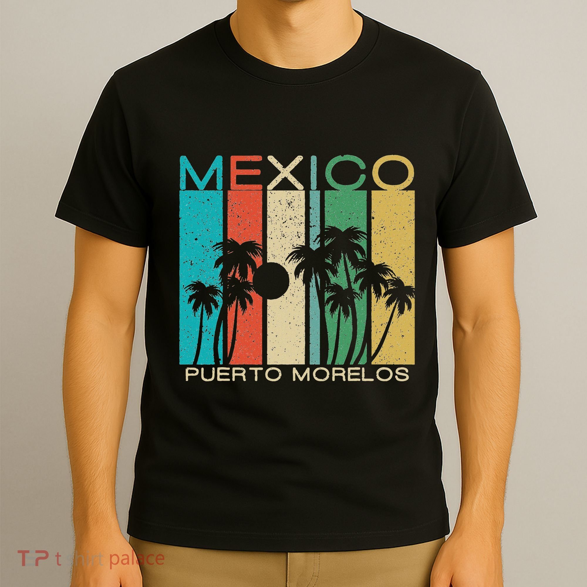 Puerto Morelos Souvenir Mexico Summer Gift T-Shirt