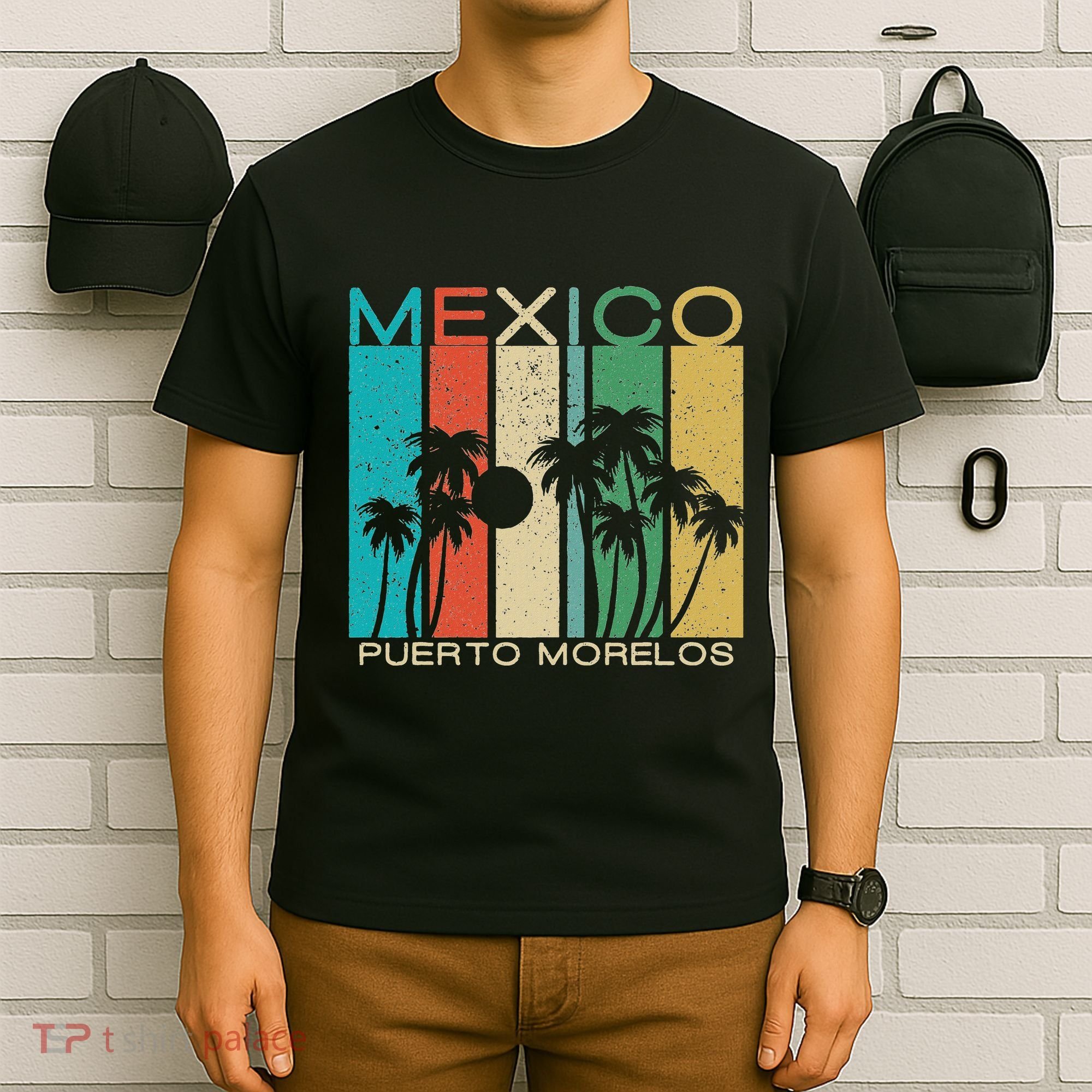 Puerto Morelos Souvenir Mexico Summer Gift T-Shirt