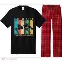 Puerto Morelos Souvenir Mexico Summer Gift Pajama Set thumb 0