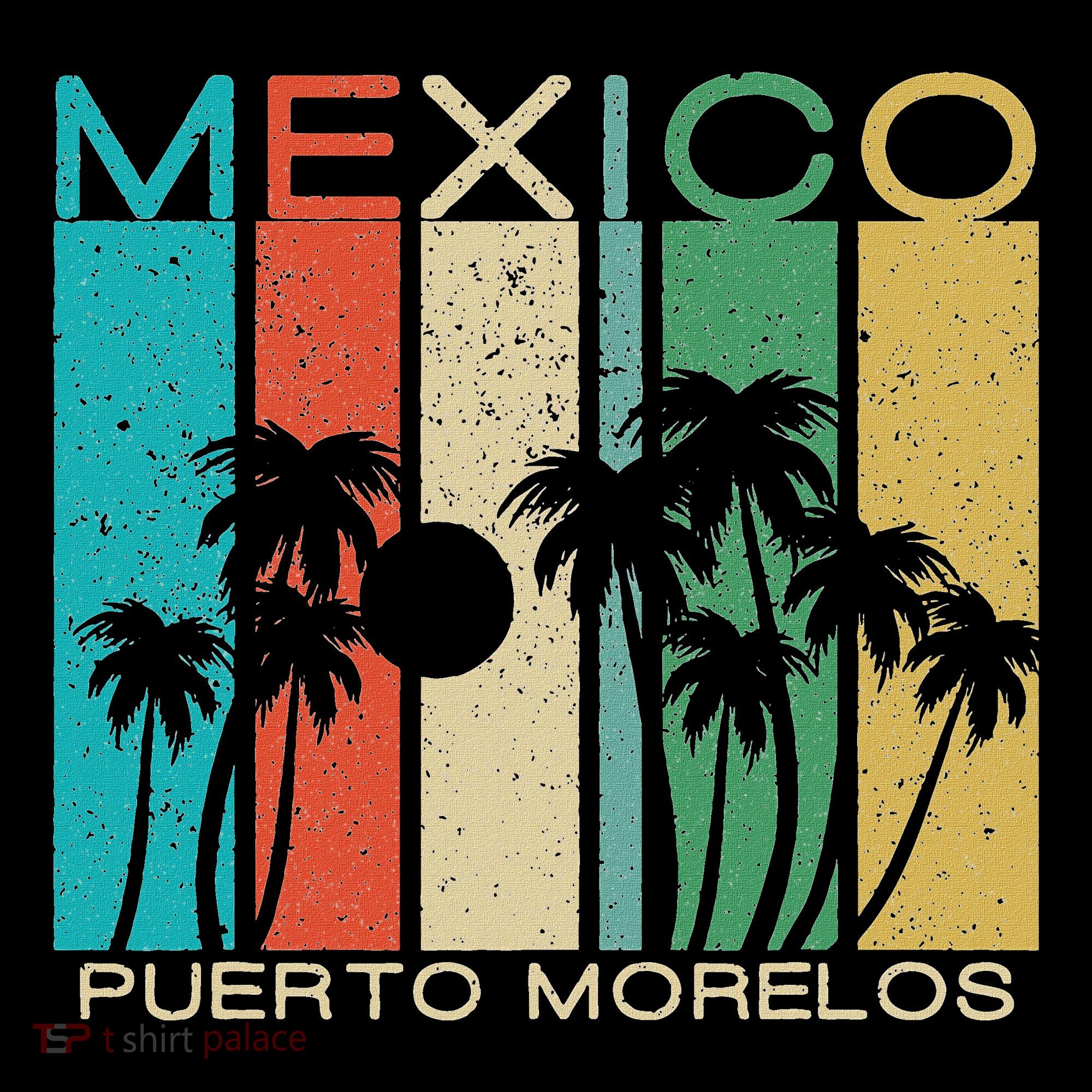 Puerto Morelos Souvenir Mexico Summer Gift Mousepad