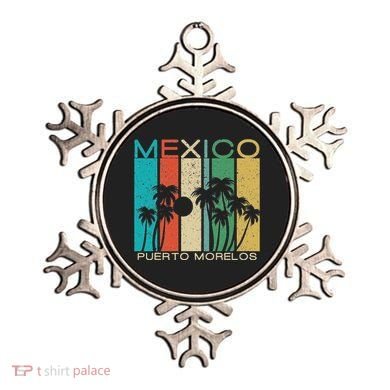 Puerto Morelos Souvenir Mexico Summer Gift Ornament