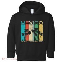Puerto Morelos Souvenir Mexico Summer Gift Toddler Hoodie thumb 0