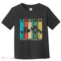Puerto Morelos Souvenir Mexico Summer Gift Toddler T-Shirt thumb 0