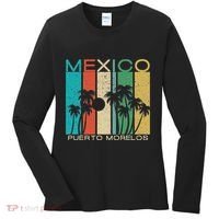 Puerto Morelos Souvenir Mexico Summer Gift Women's Long Sleeve Shirt thumb 0