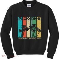 Puerto Morelos Souvenir Mexico Summer Gift Kids Sweatshirt thumb 0